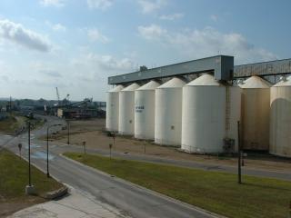 grain silos