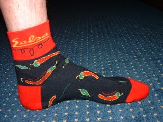 Sock of 
the day
