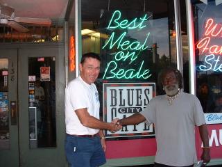 Joe Finley - host of Blues City Cafe