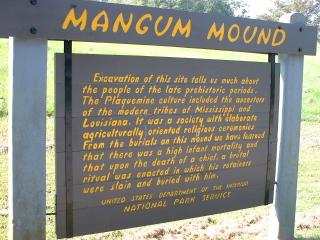 Natchez Indian mound