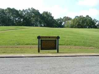 Natchez Indian mound