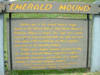 Emerald 'Natchez' Indian Mound